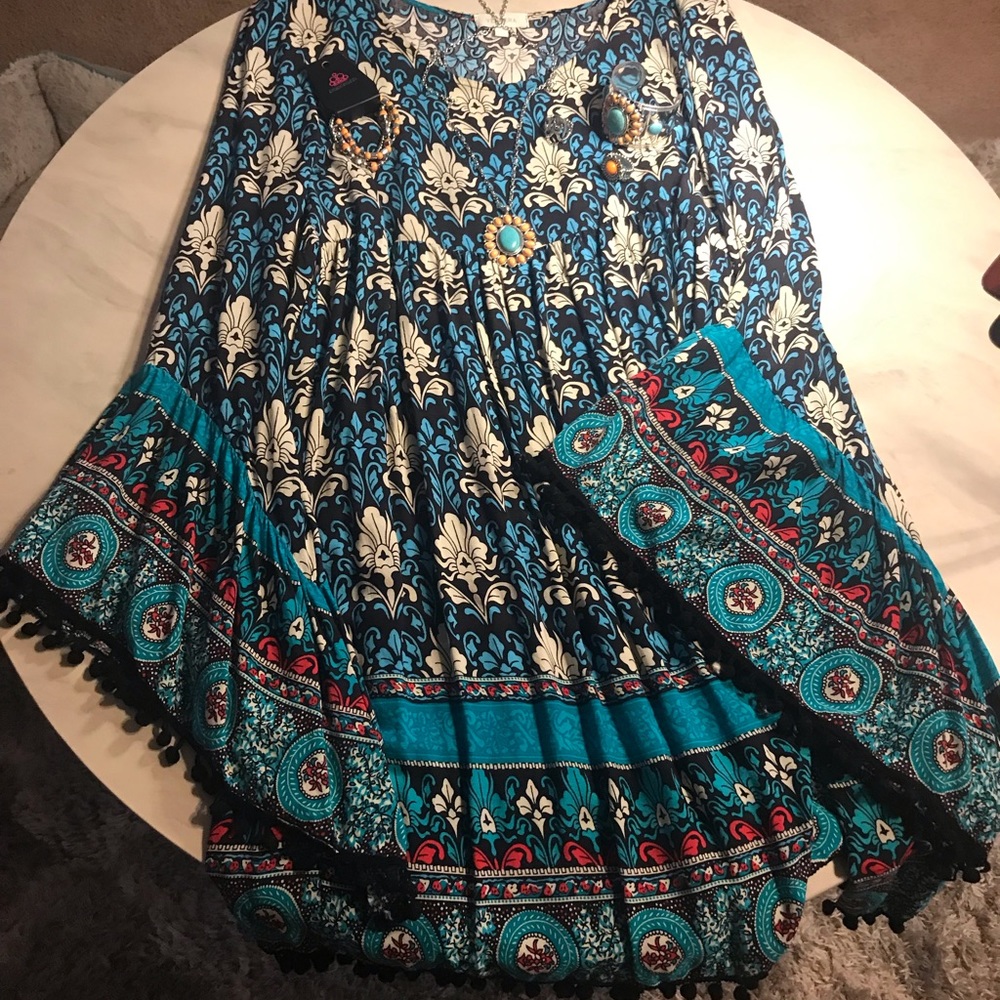 Boho style dress